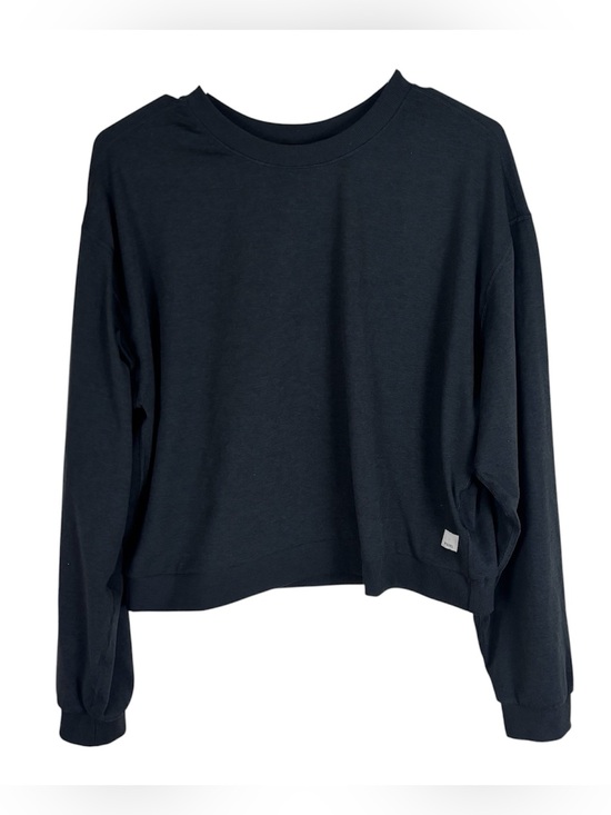 Vuori Tops - Vuori Halo Modern Crew In Black Heather Women's Size Large VW2120